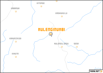 map of Mulengi-Numbi