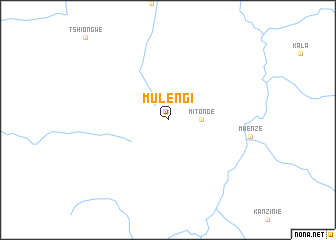 map of Mulengi
