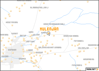 map of Mūlenjān