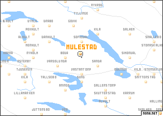 map of Mulestad