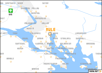 map of Mule