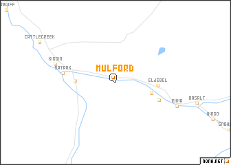 map of Mulford