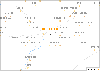 map of Mulfutu