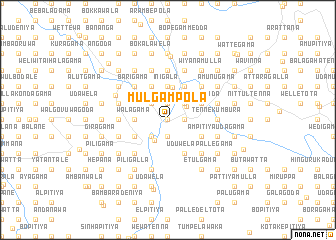 map of Mulgampola