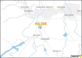 map of Mulgoa