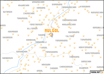 map of Mul-gol