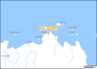 map of Muliagani