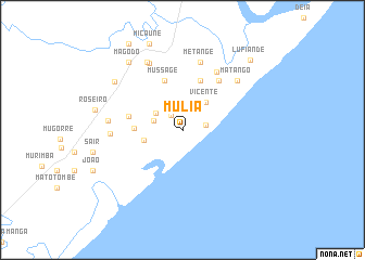 map of Mulia