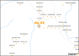 map of Mulife