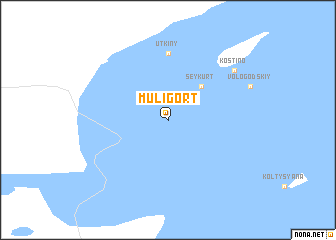 map of Muligort