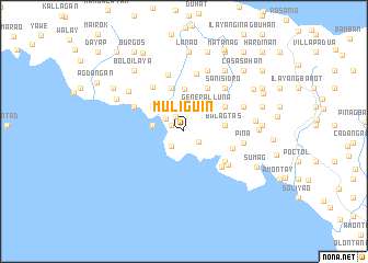 map of Muliguin