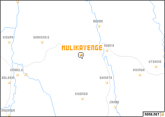 map of Mulikayenge