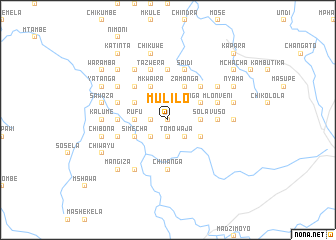 map of Mulilo