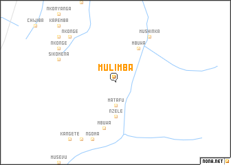 map of Mulimba