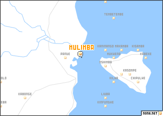 map of Mulimba