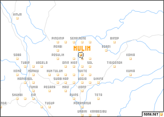 map of Mulim