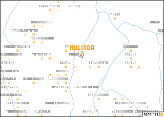 map of Mulinda