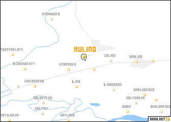 map of Mulino