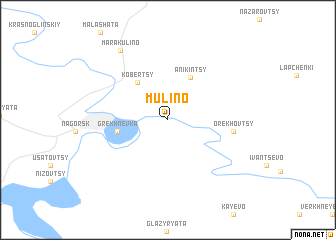 map of Mulino