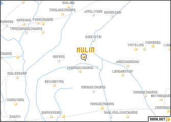 map of Mulin