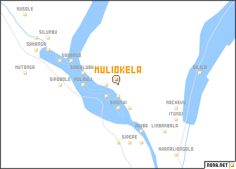 map of Muliokela