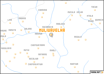 map of Muliúa Velha