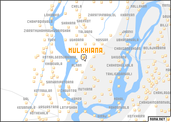 map of Mulkhiāna