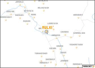 map of Mulkʼi