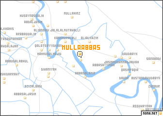 map of Mullā ‘Abbās