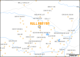 map of Mullabryan