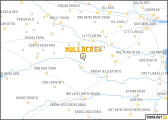map of Mullacrew