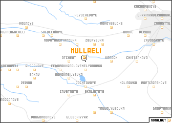 map of Mulla-Eli