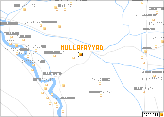 map of Mullā Fayyāḑ