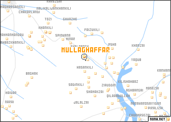 map of Mulla Ghaffār