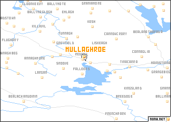 map of Mullaghroe