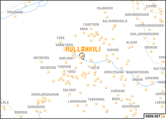 map of Mullāh Kili