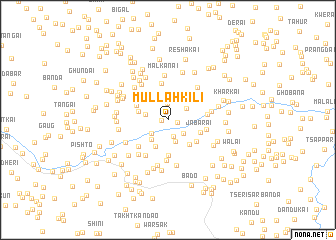 map of Mullāh Kili