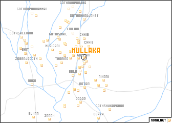 map of Mullaka