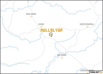 map of Mullalyup