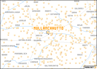 map of Mullan Chhutto