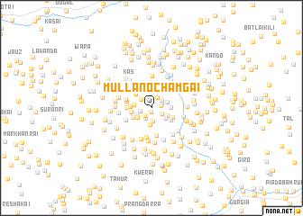 map of Mullāno Chamgai