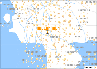 map of Mullānwāla