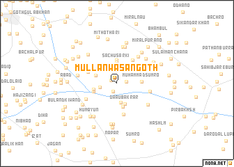 map of Mullān Wasan Goth