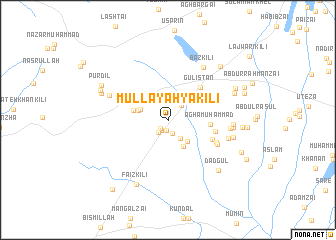 map of Mulla Yahya Kili