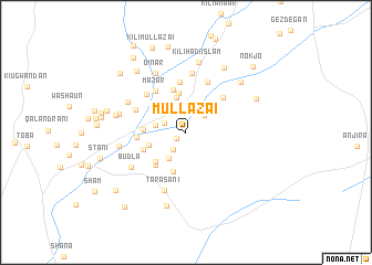 map of Mullāzai