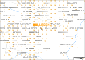 map of Mullegama