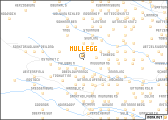 map of Müllegg