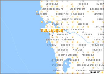 map of Mullegoda