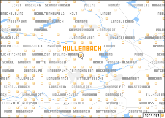 map of Müllenbach