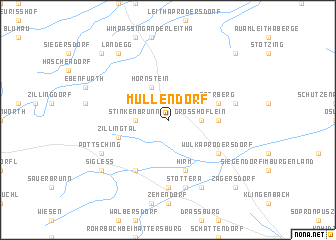 map of Müllendorf